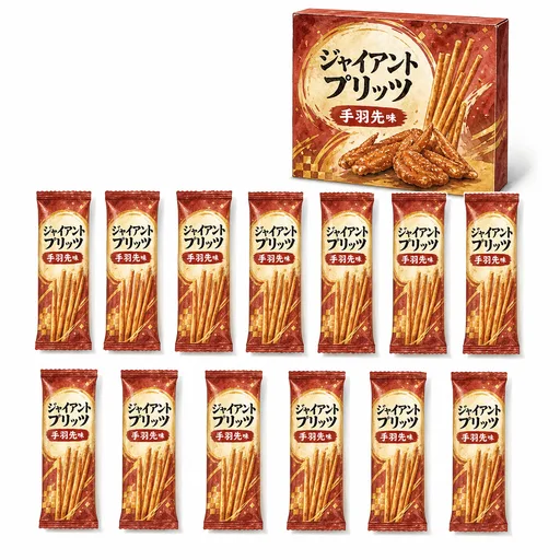 東海地区限定 ジャイアントプリッツ(沢わさび)